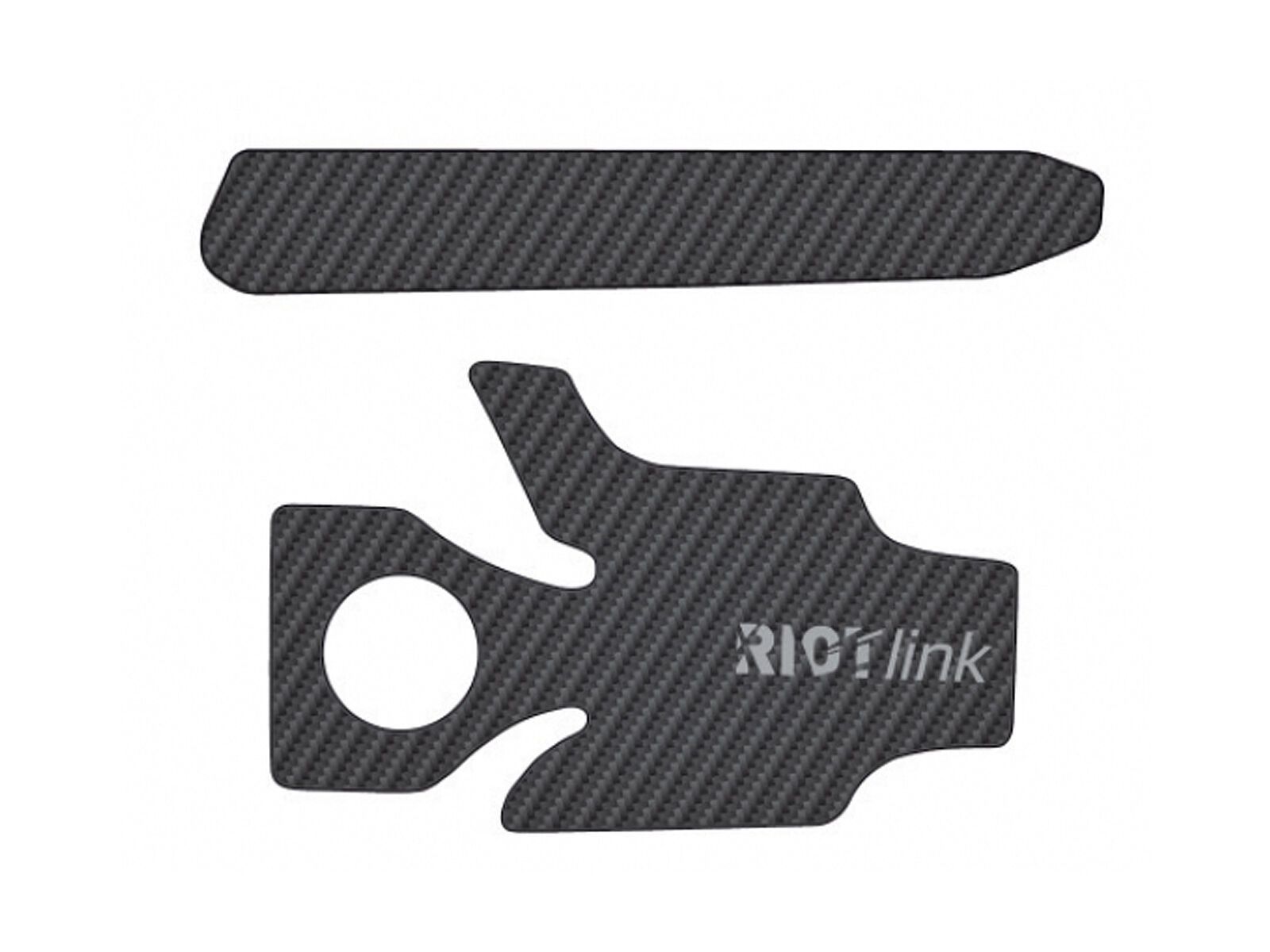 Ghost Riot Protection Sticker Set, black/carbon - Bild 1