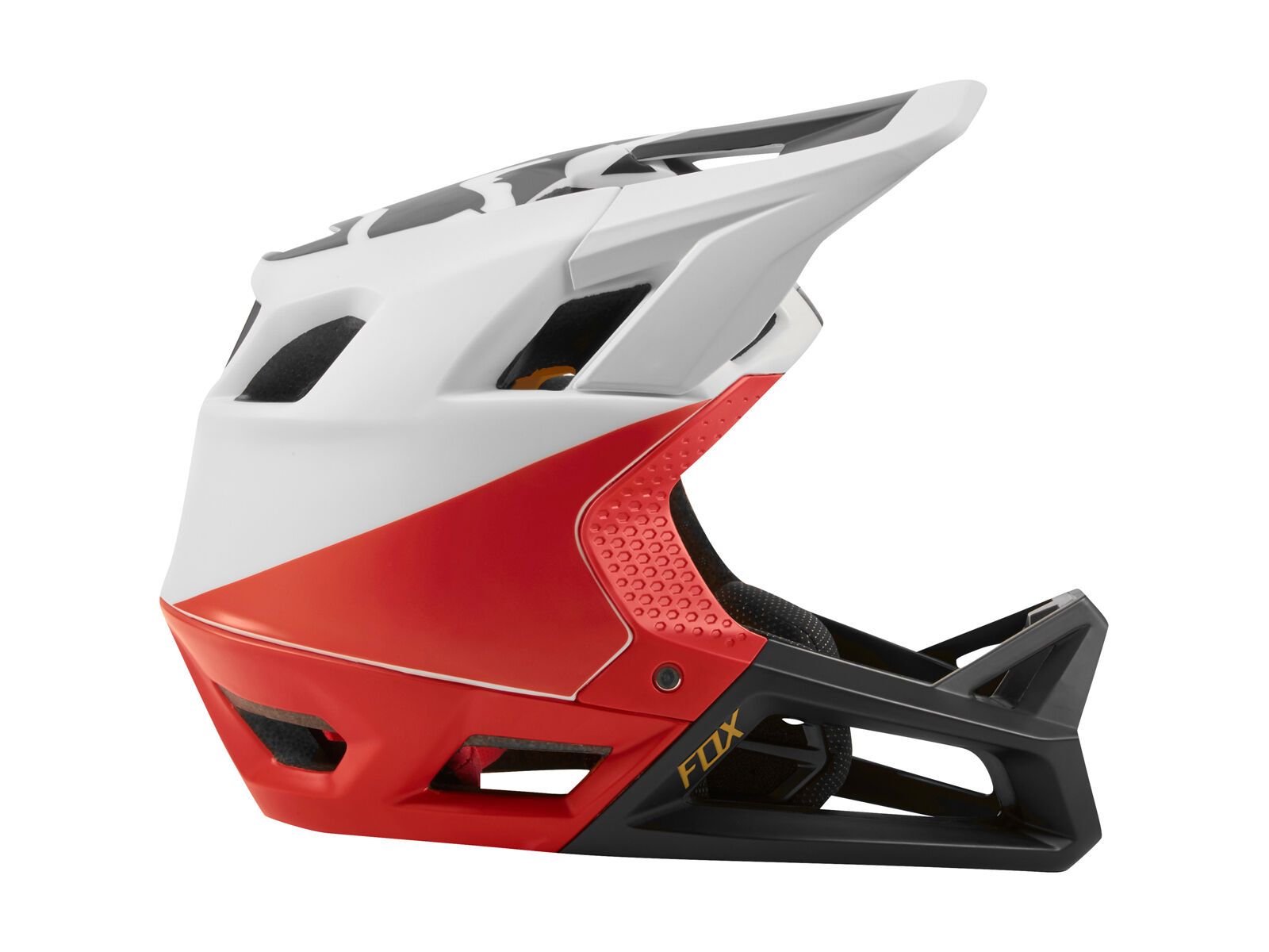 Fox Proframe Helmet Pistol, wht/blk/rd - Bild 6