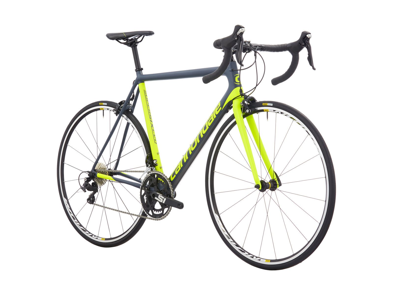 Cannondale SuperSix Evo 105, slate w/ volt and charcoal gray - satin (sla) - Bild 2