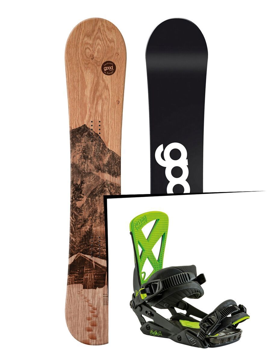 Set: goodboards Wooden 2017 + Nitro Phantom (1691282S) - Bild 1