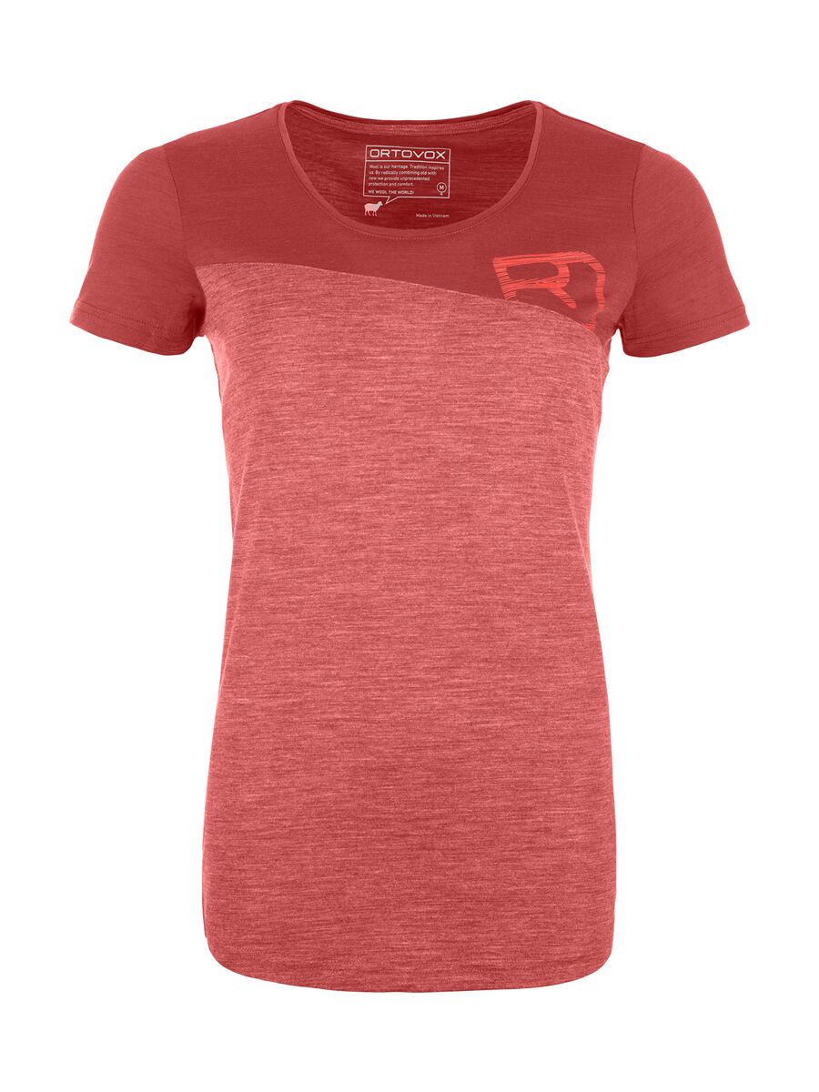 Ortovox 150 Merino Cool Logo TS W, blush - Bild 1