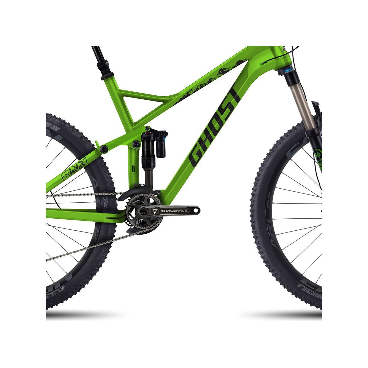 Ghost FR AMR 7, green/black - Bild 3
