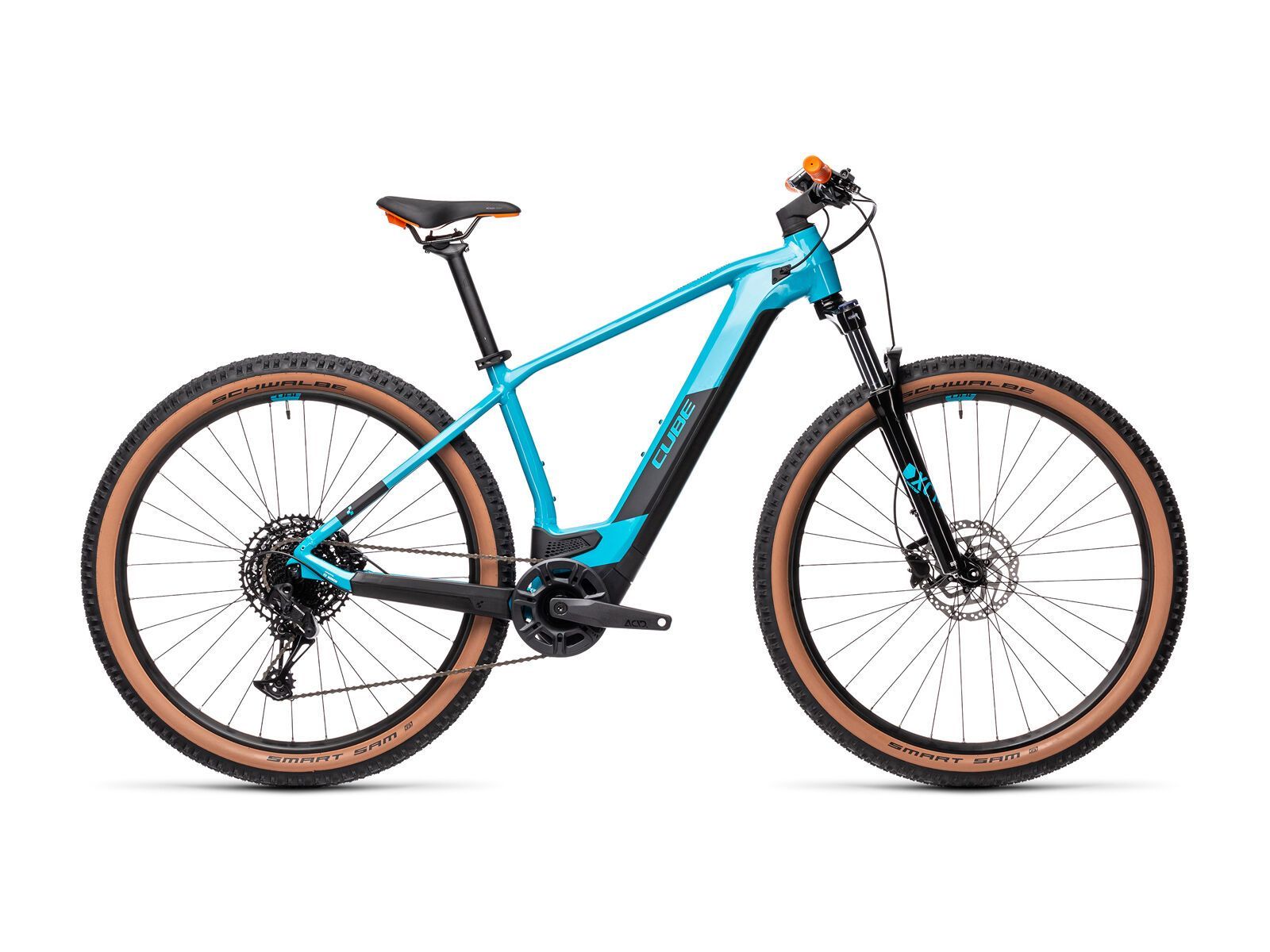 Cube Reaction Hybrid Pro 500 29, petrol´n´orange - Bild 1