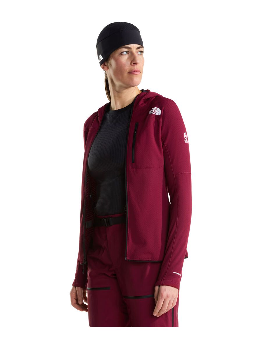 The North Face W Summit Futurefleece Full Zip Hoodie, burgundy crush - Bild 4