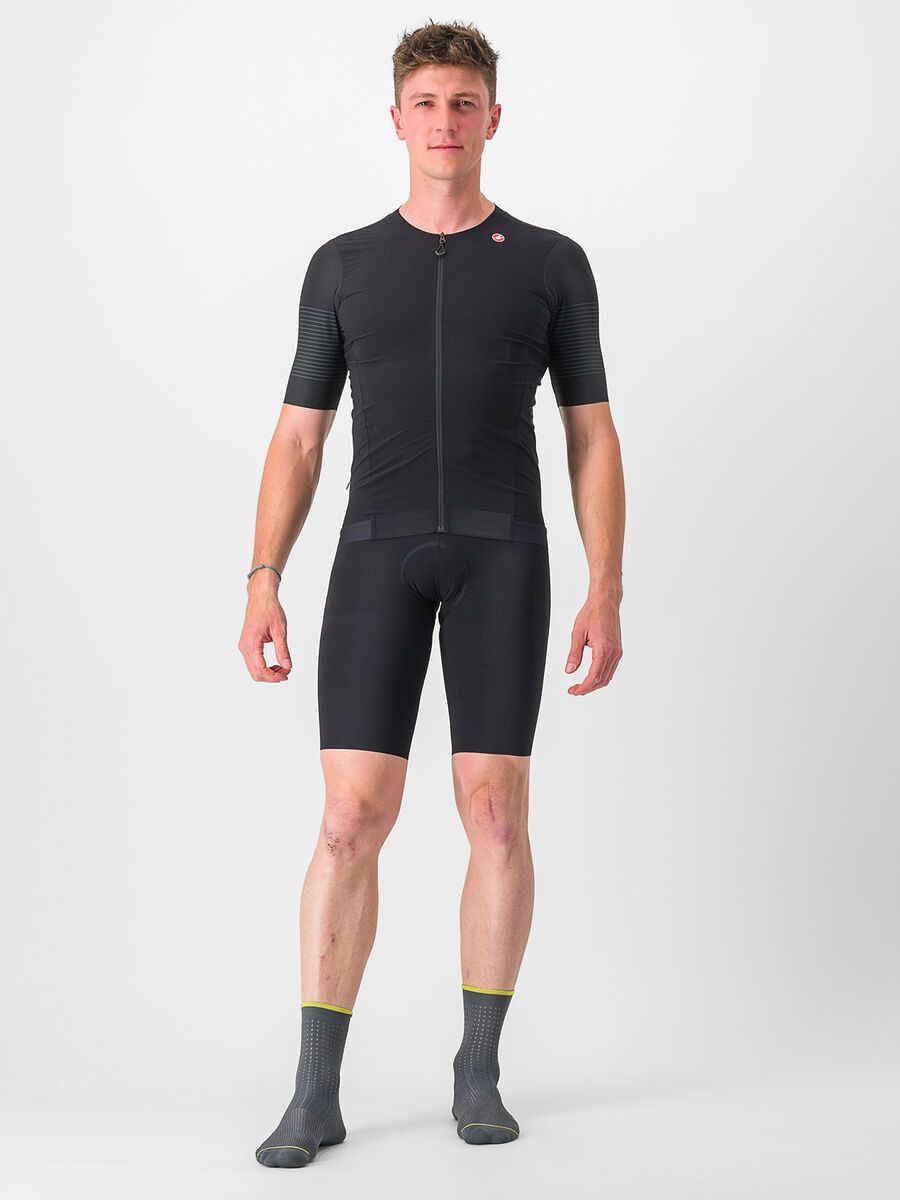 Castelli Premio Black Jersey, light black/black - Bild 8