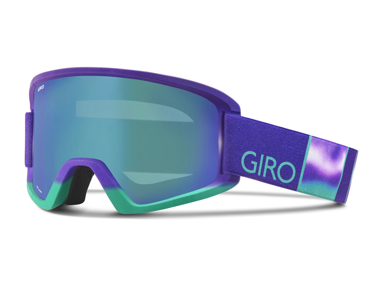 Giro Dylan + Spare Lens, purple fade/loden dynasty+yellow - Bild 1
