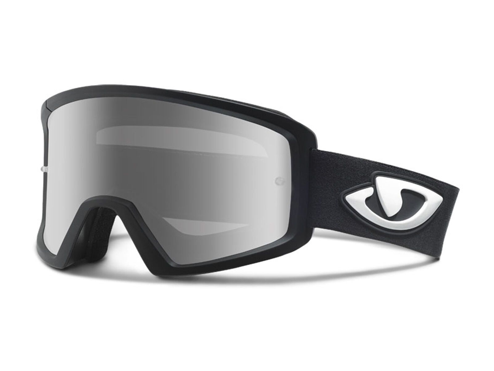 Giro Blok MTB inkl. Wechselscheibe, black grey/Lens: silver flash, clear - Bild 1