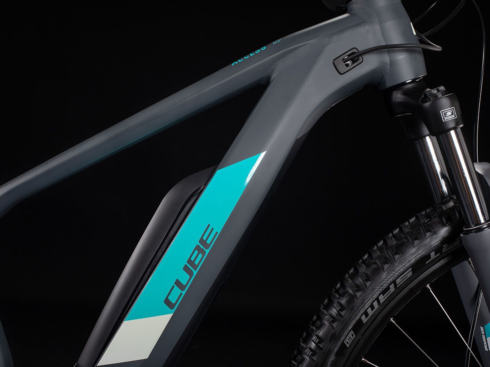 Cube Access Hybrid ONE 27.5, grey´n´aqua - Bild 5