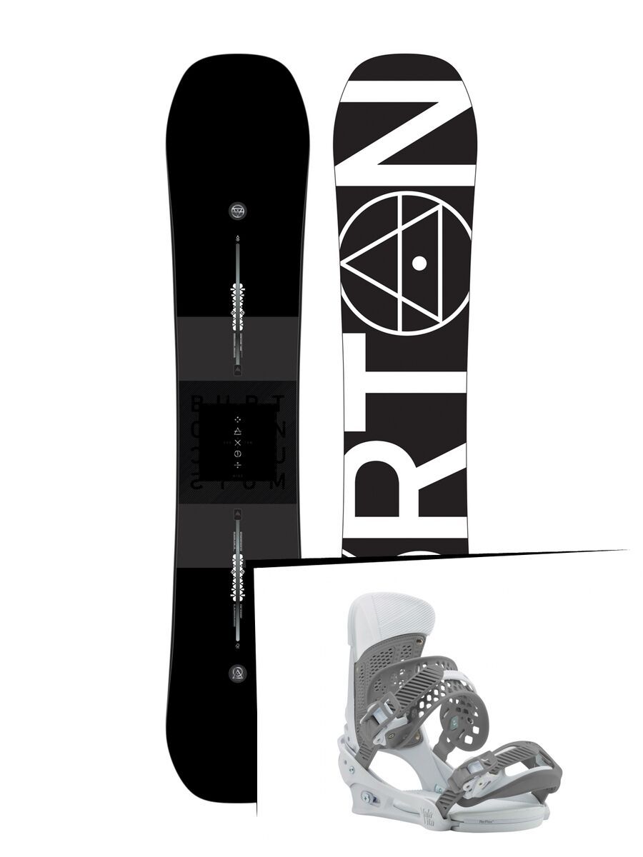Set: Burton Custom X 2019 +  Malavita (1931037S) - Bild 1