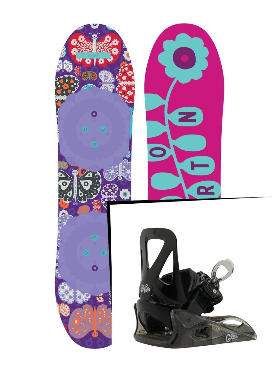 Burton Set: Chicklet 2016 + Burton Grom - Bild 1