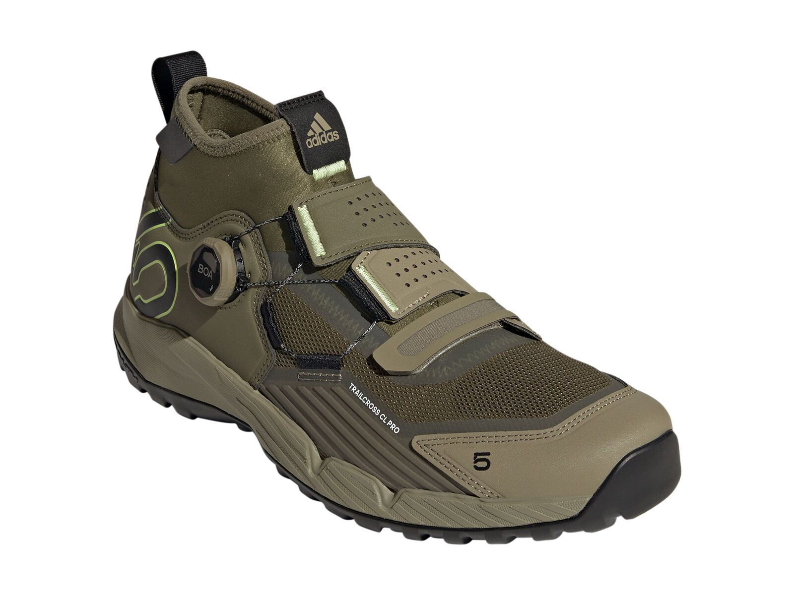 Five Ten Trailcross Pro Clip-In, olive/core black/orbit green - Bild 1