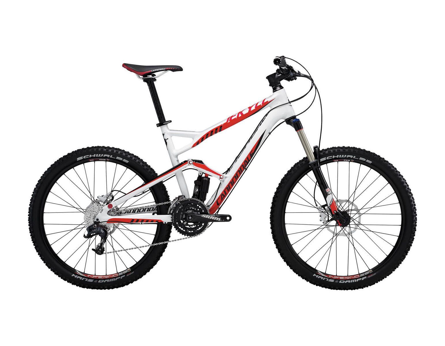 *** 2. Wahl *** Cannondale Jekyll 4 2012, Magnesium White (Gloss) - Mountainbike | Rahmenhöhe M / 45,7 cm - Bild 1