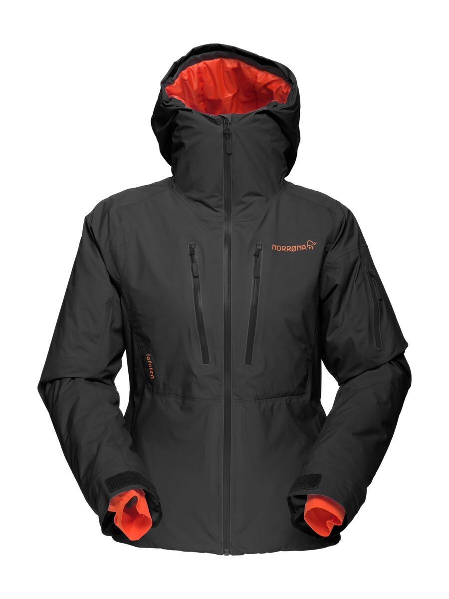 Norrona Women Lofoten Gore-Tex PrimaLoft Jacket, caviar - Bild 1