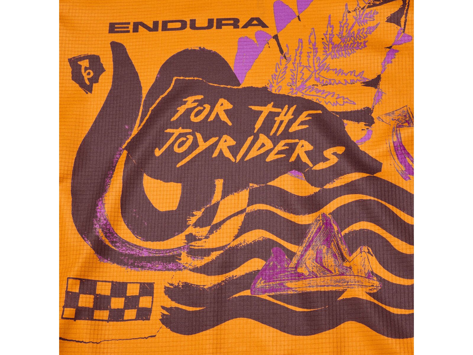 Endura Kinder Singletrack Trikot, end orange - Bild 3
