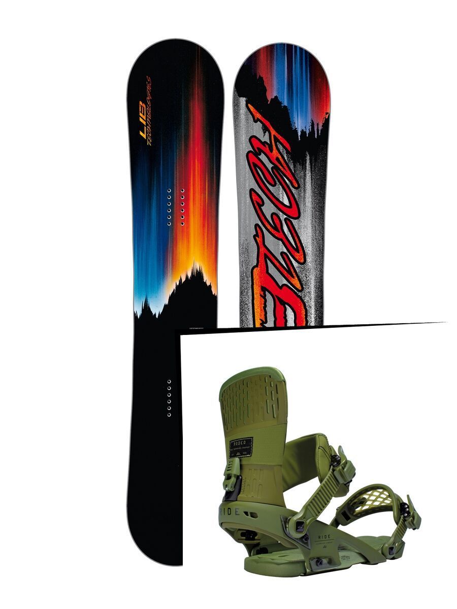 Set: Lib Tech Attack Banana 2017 + Ride Rodeo (1487155S) - Bild 1