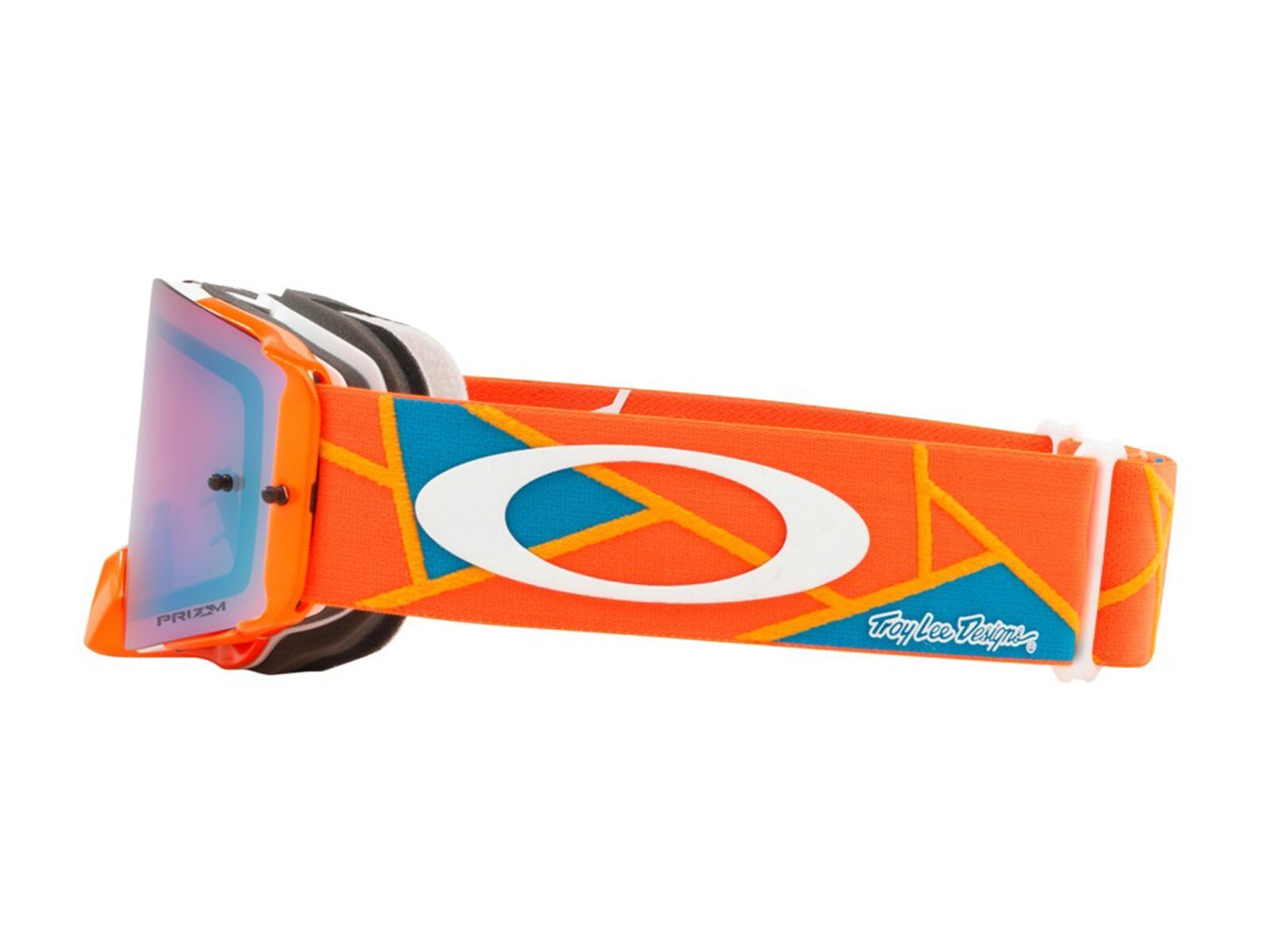 Oakley Front Line MX Troy Lee Designs Series Prizm, metric red orange/Lens: prizm mx sapphire iridium - Bild 4