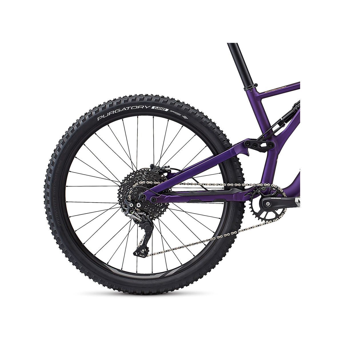 Specialized Women's Stumpjumper ST Alloy 27.5, satin gloss/plum purple/acid lava - Bild 6