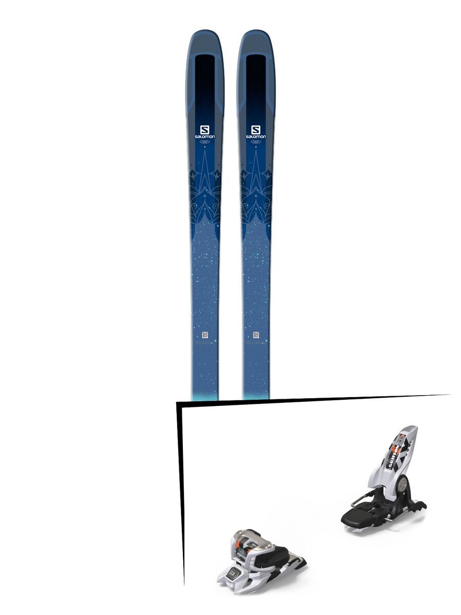 Set: Salomon QST Lux 92 2018 + Marker Griffon 13 ID white - Bild 1