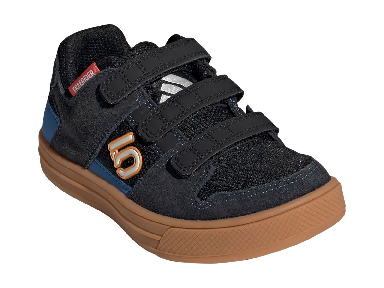 Five Ten Freerider Velcro Kids, black/ray blue - Bild 4