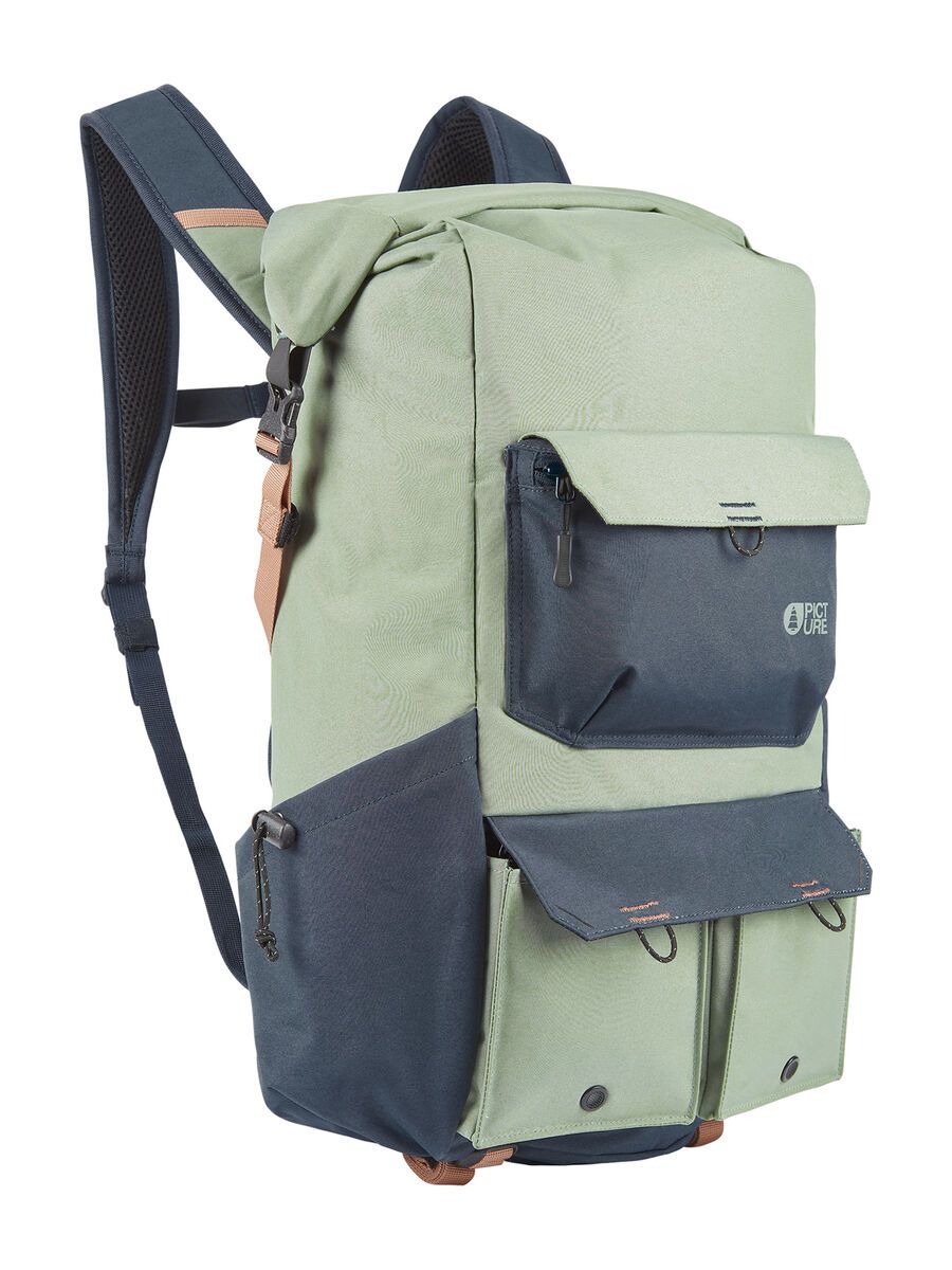 Picture Grounds 22 Backpack, green spray dark blue - Bild 1