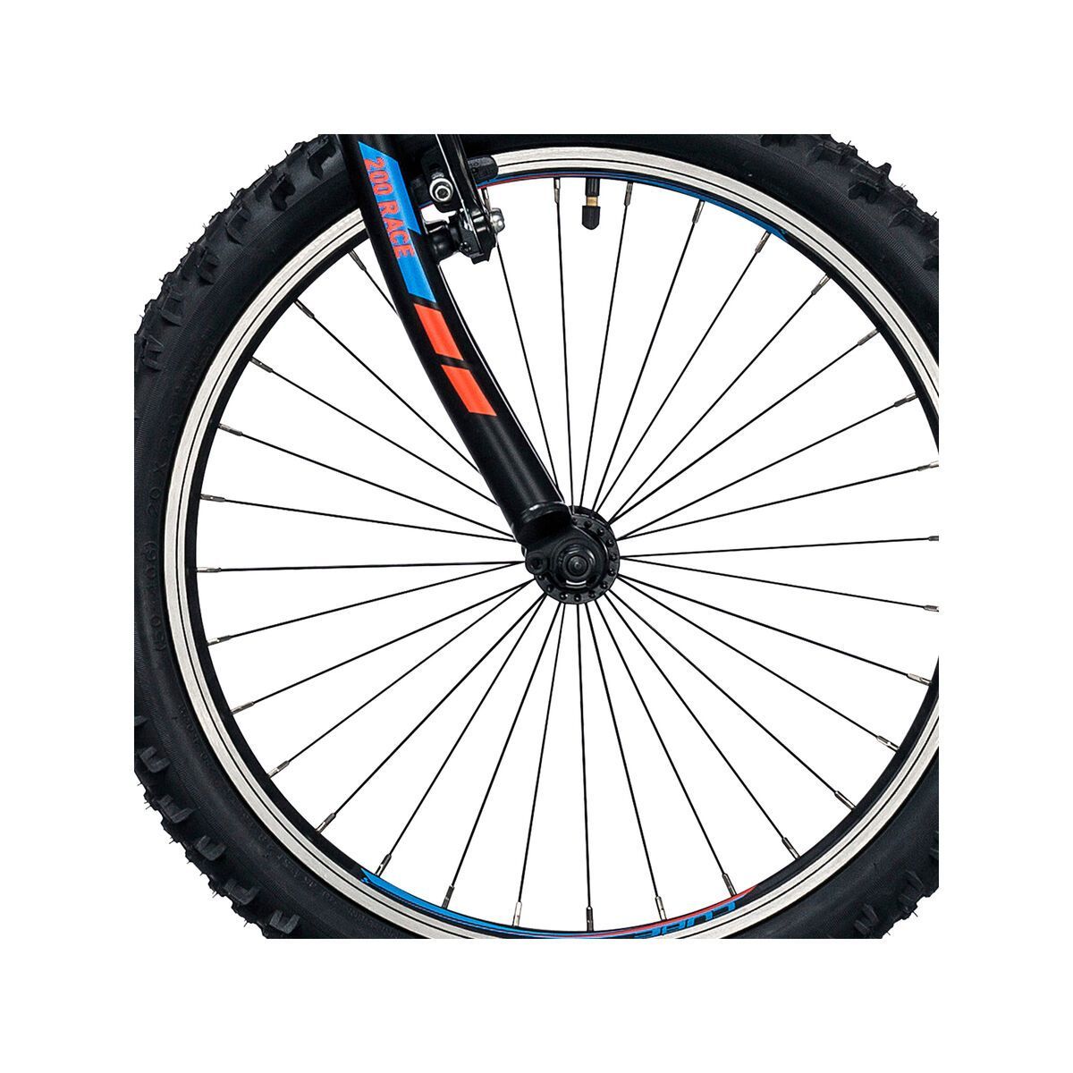 Cube Kid 200, black´n´flashred´n´blue - Bild 2