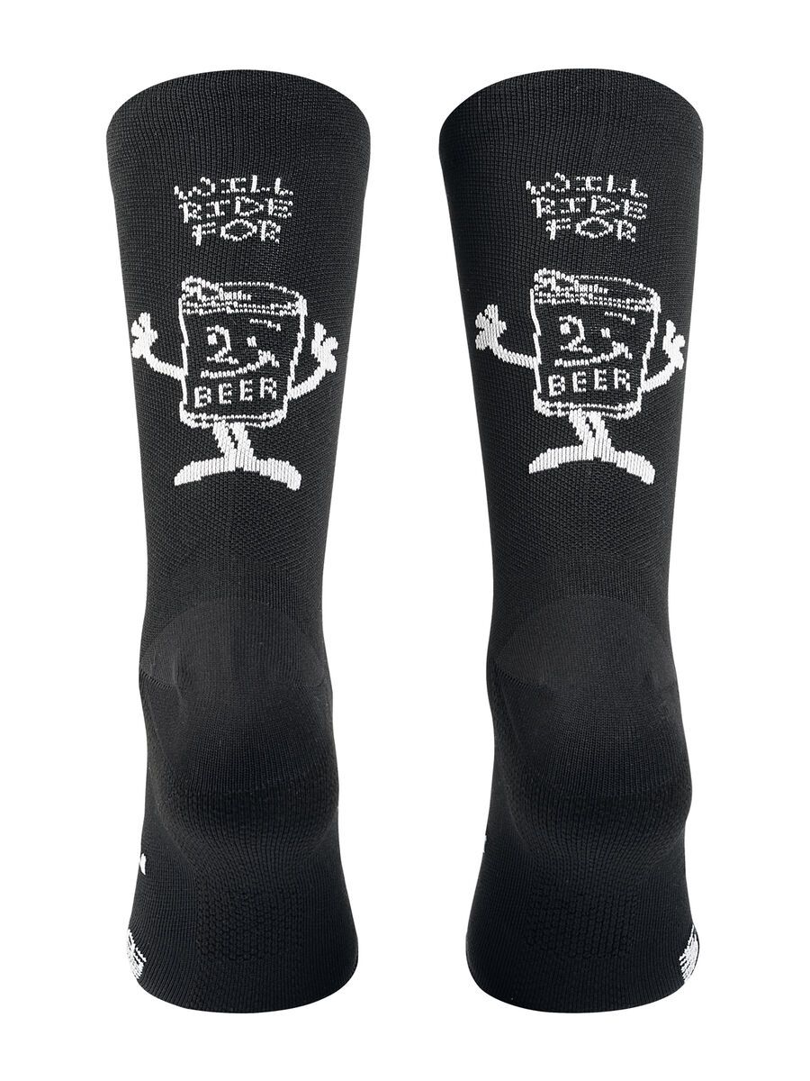 Northwave Will Ride For Beer Sock, black - Bild 1