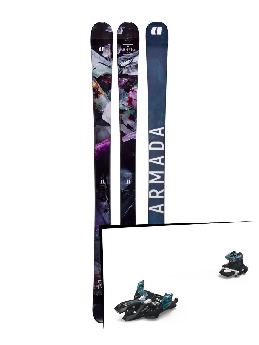 Set: Armada Arw 84 2019 + Marker Alpinist 9 black/turquoise - Bild 1