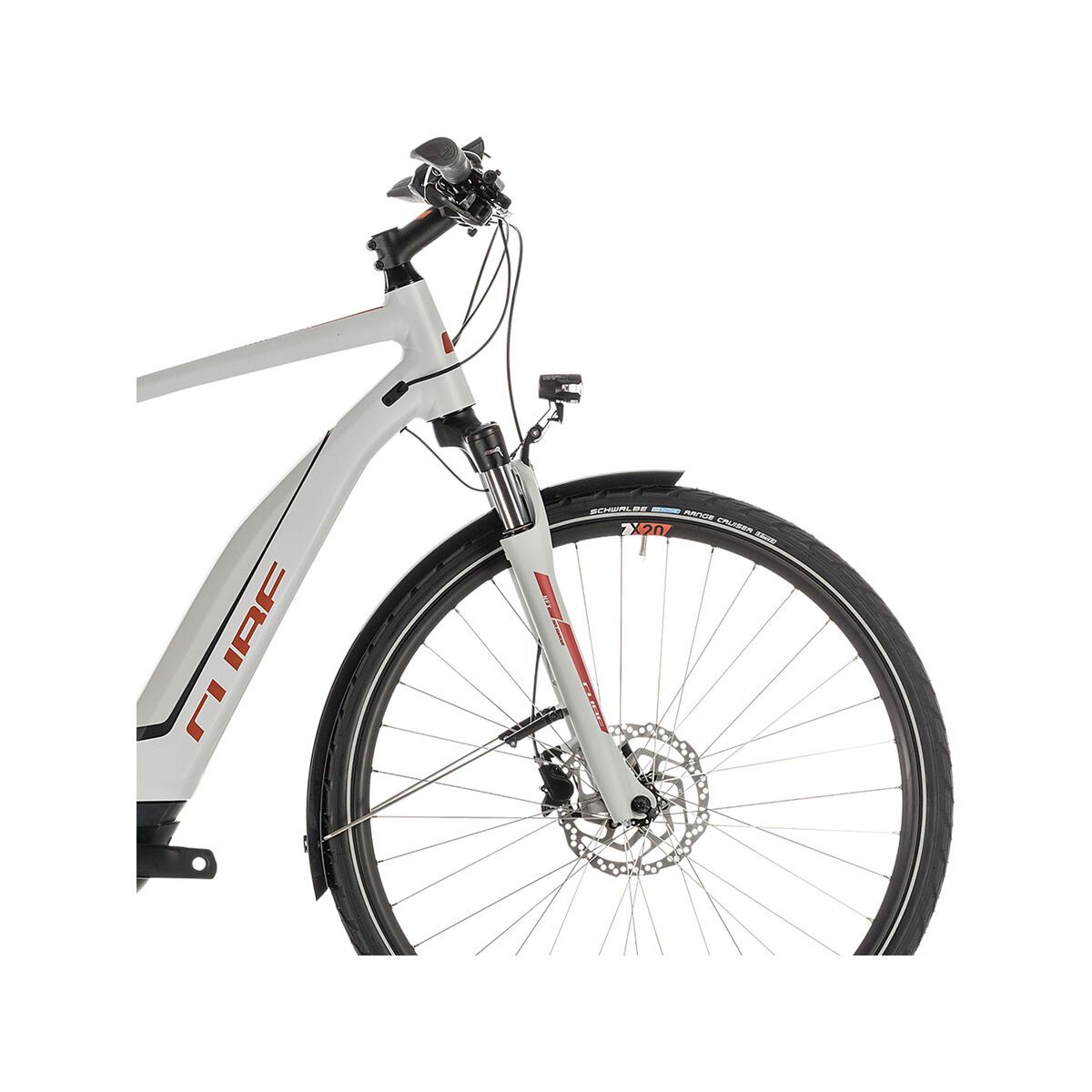 Cube Touring Hybrid 400, grey´n´orange - Bild 6