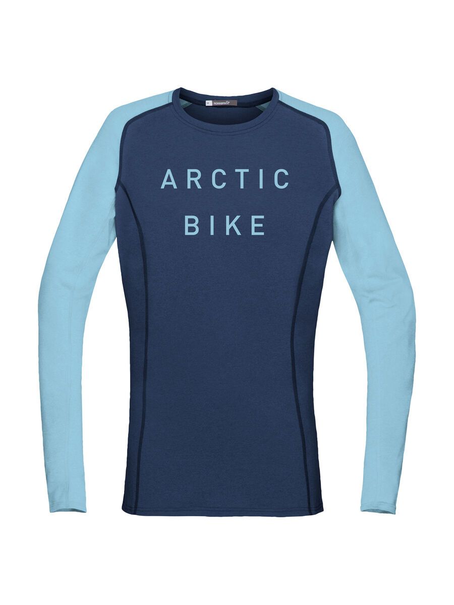 Norrona fjørå equaliser lightweight Long Sleeve (W), indigo night/trick blue - Bild 1