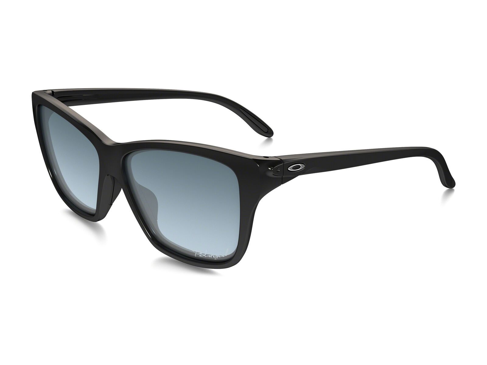 Oakley Hold On Polarized, polished black/Lens: grey gradient polarized - Bild 1