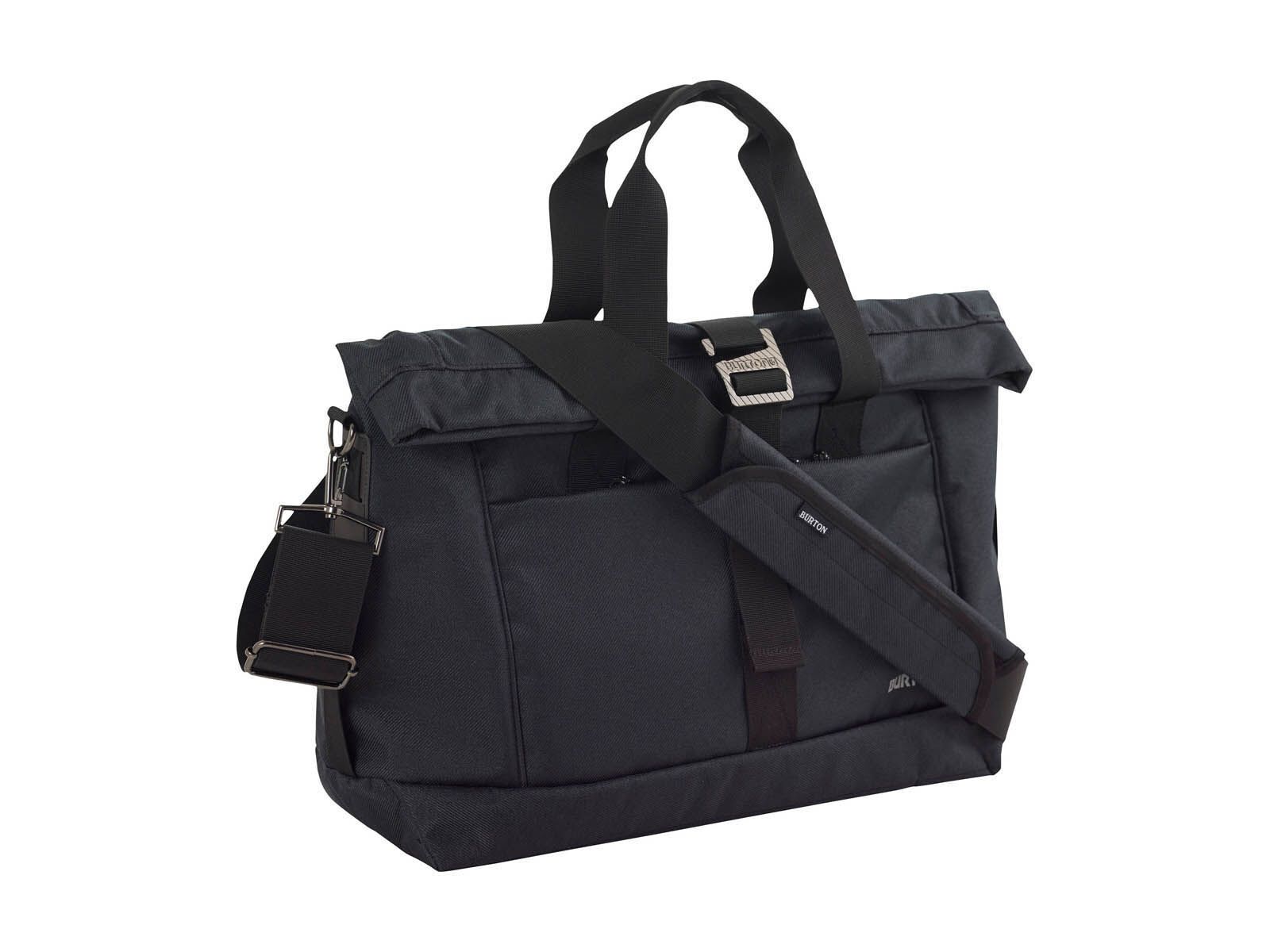 Burton Charter Messenger, True Black Heather Twill - Bild 1