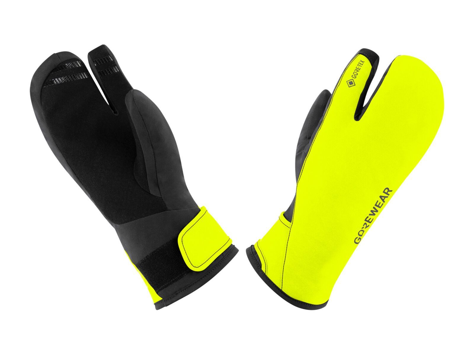 GOREWEAR Gore-Tex Isolierte Trigger Handschuhe, neon yellow/black - Bild 1