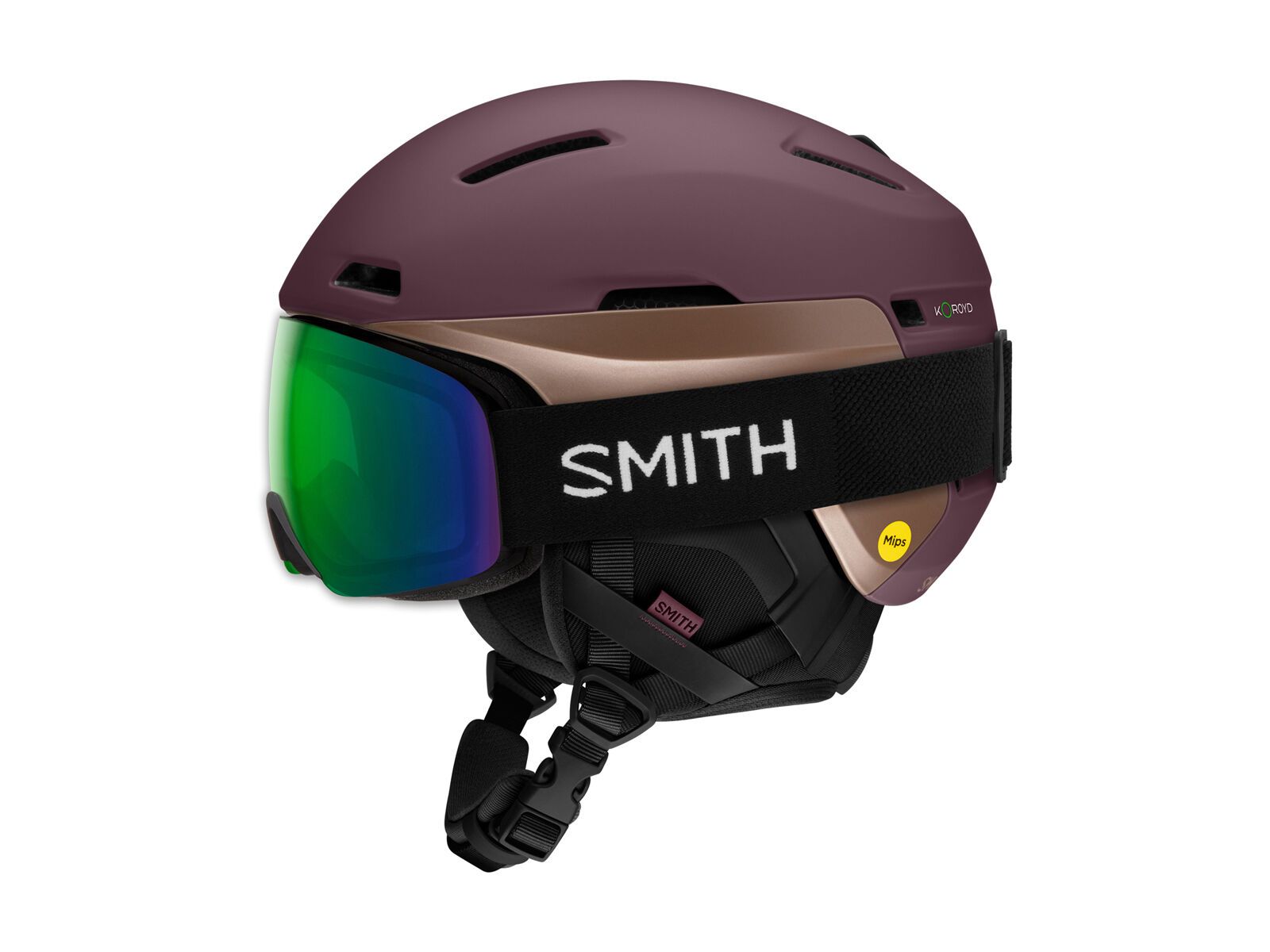 Smith Accel MIPS, matte mystic / gold dust - Bild 4