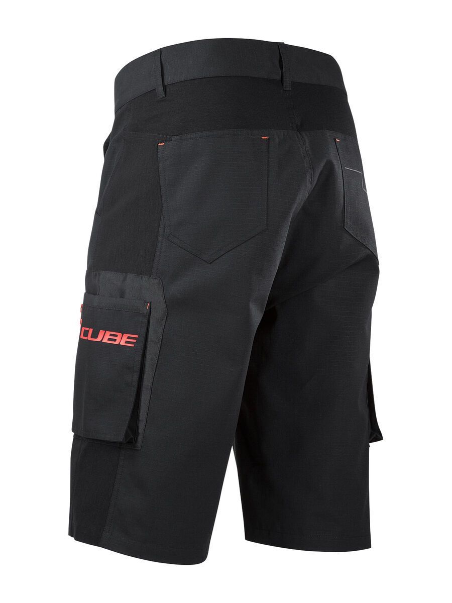 Cube Work Shorts, black´n´red - Bild 2