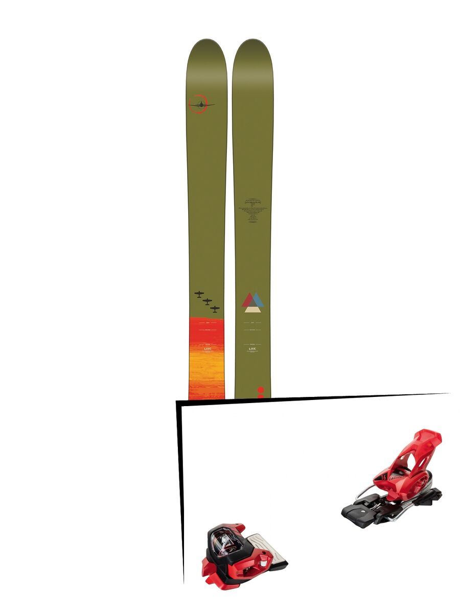 Set: Line Magnum Opus 2018 + Tyrolia Attack² 16 GW red - Bild 1