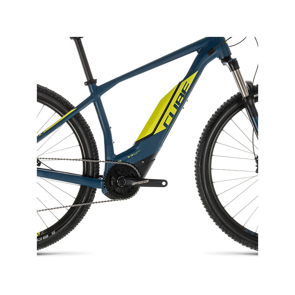 Cube Acid Hybrid Pro 400 29, darkblue´n´lime - Bild 3