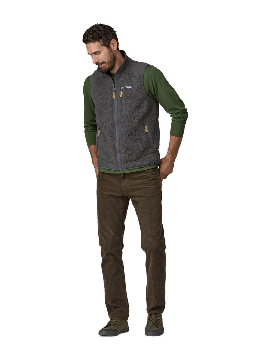Patagonia Men's Retro Pile Vest, forge grey - Bild 4