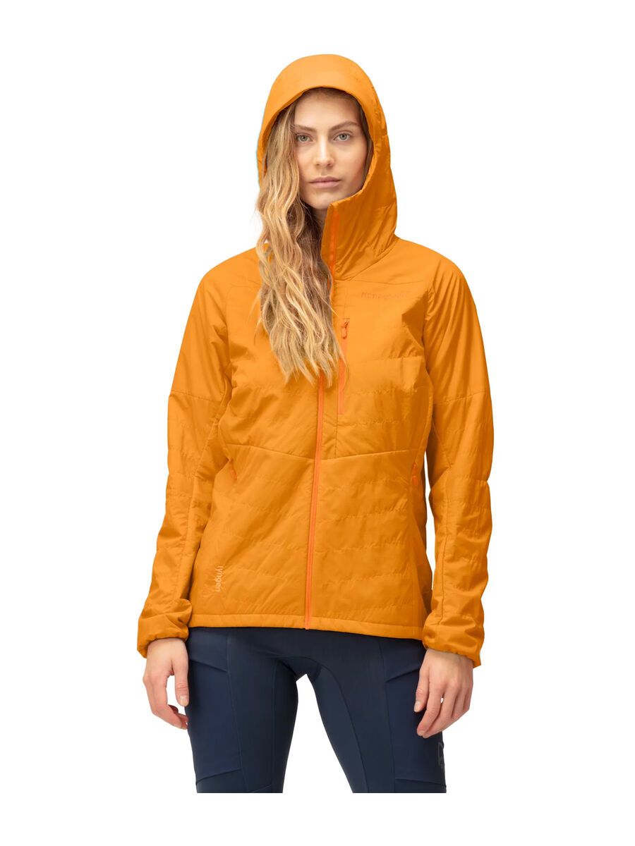 Norrona lyngen Alpha100 Zip Hood W's, autumn glory - Bild 4