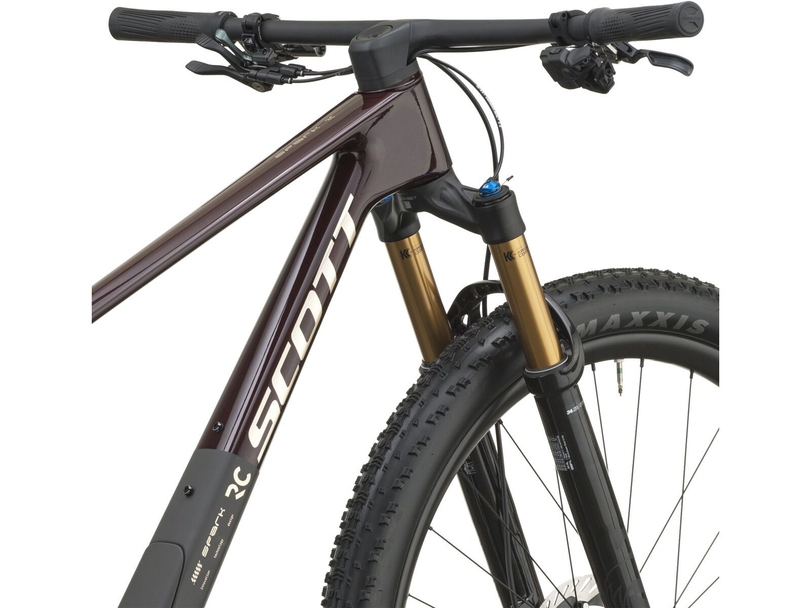 Scott Spark RC Pro, obsidian purple/carbon black - Bild 7