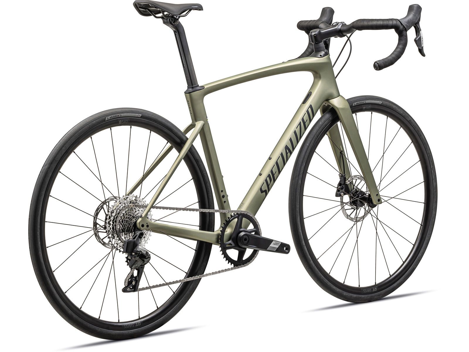 Specialized Roubaix SL8 Sport – SRAM Apex AXS, metallic spruce/forest green - Bild 3