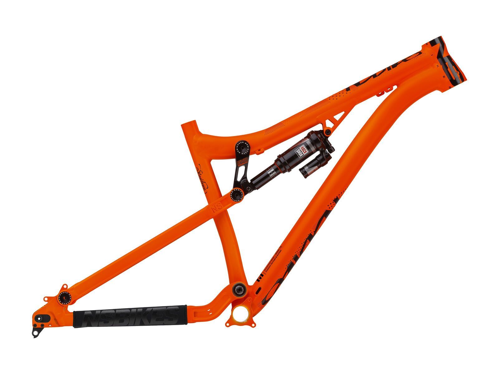NS Bikes Soda EVO Frame, fluo orange - Bild 1
