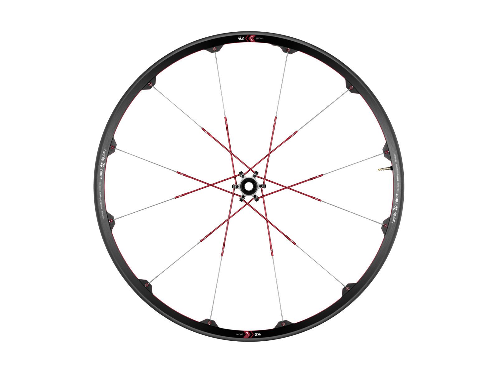 Crankbrothers Cobalt 3 - 27.5 Zoll, schwarz/rot - Bild 1