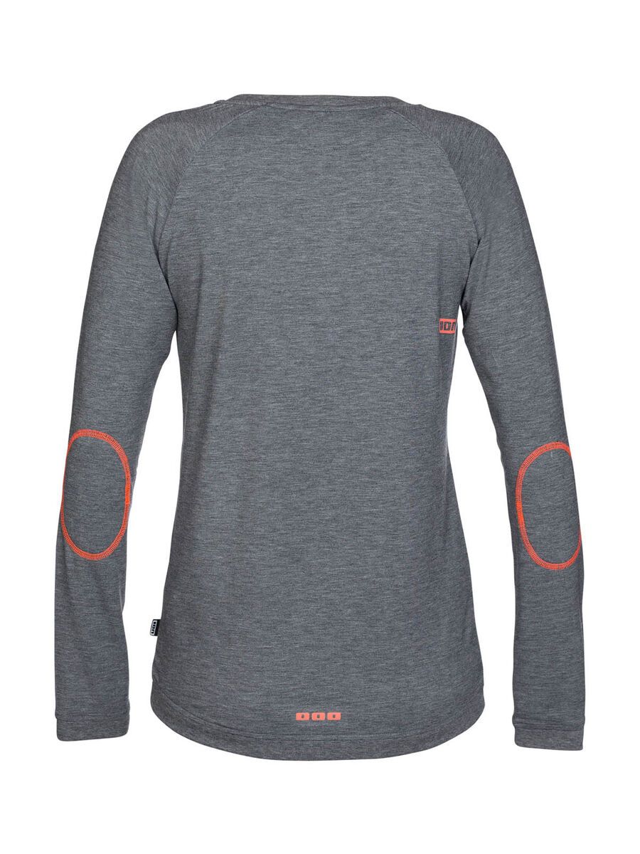 ION Bike Tee LS Carma, grey melange - Bild 2