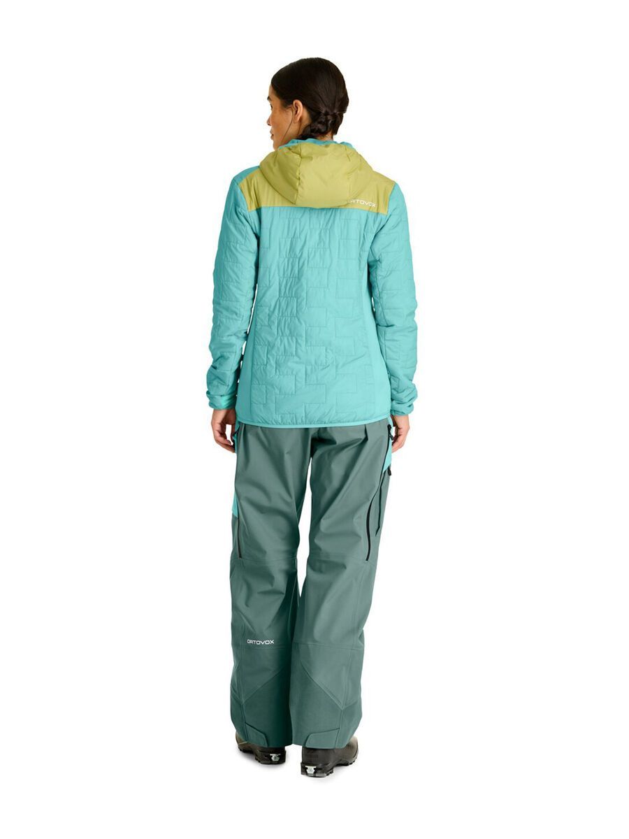 Ortovox Swisswool Piz Badus Jacket W, ice waterfall - Bild 5