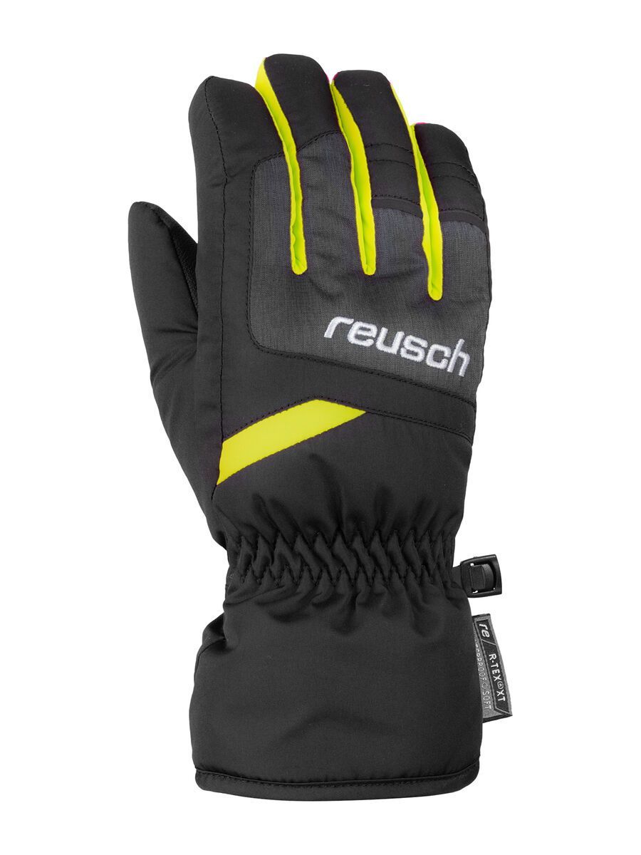 Reusch Bennet R-TEX XT Junior, black/melange/safety yellow - Bild 2