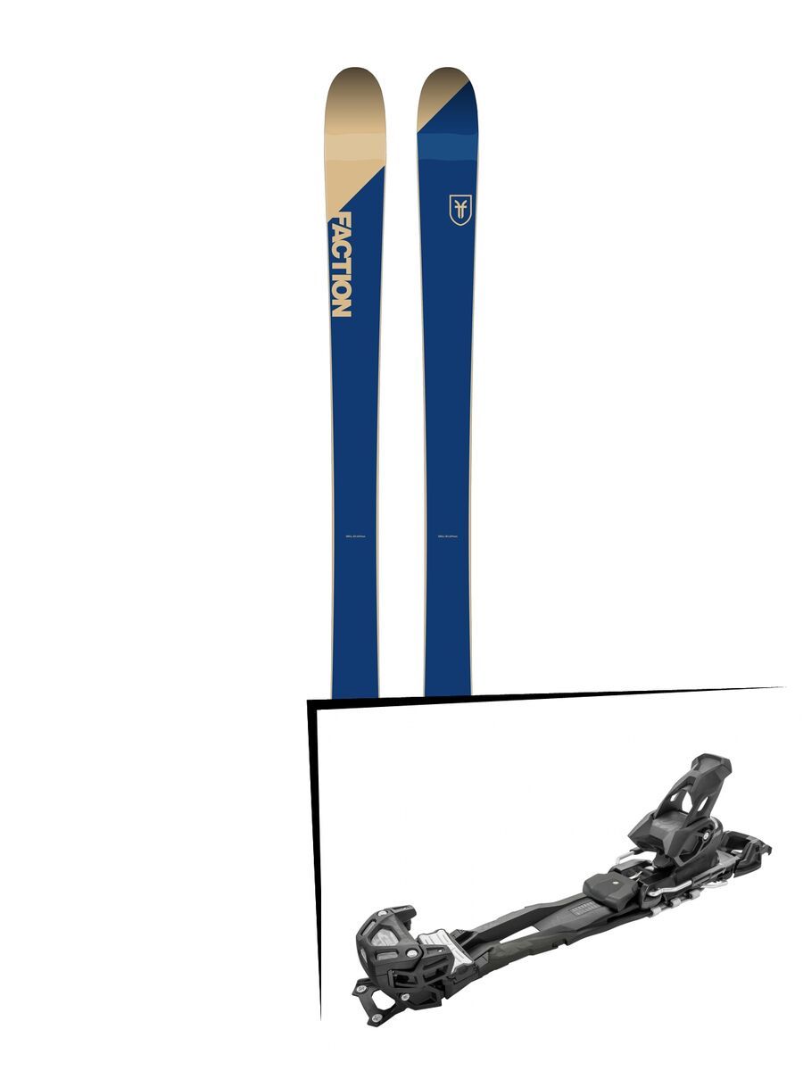 Set: Faction Candide 1.0 2019 + Tyrolia Adrenalin 13 AT solid black - Bild 1