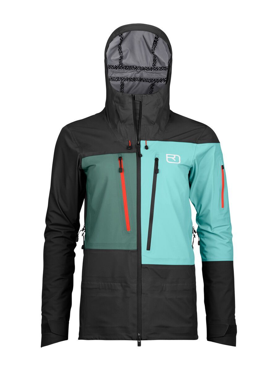 Ortovox 3L Deep Shell Jacket W, black raven - Bild 1