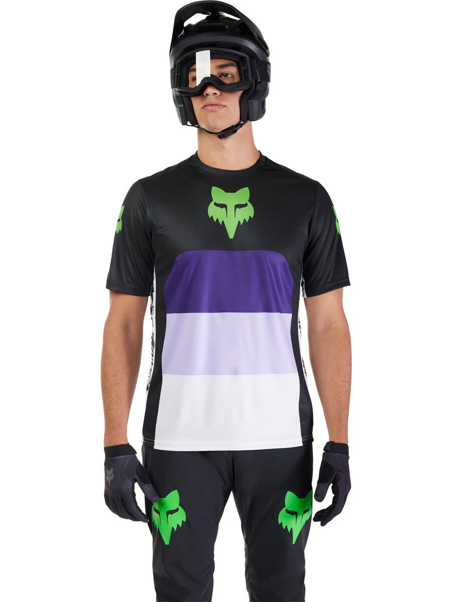 Fox Ranger SS Jersey Grid, black - Bild 3