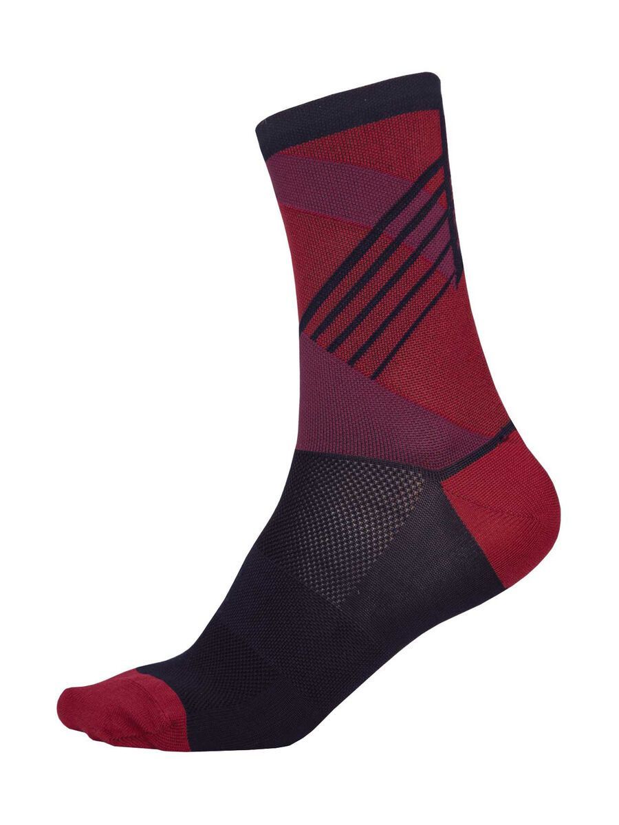 Endura SingleTrack Sock, mulberry - Bild 1