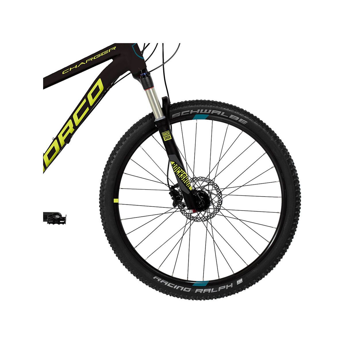 Norco Charger 9.2, black/blue/citron - Bild 2
